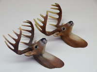 Prototype & final sample deer sculpted by Steve Hall Prototype & final sample deer sculpted by Steve Hall