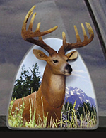 3-D window cling designed by Steve Hall 3-D window cling designed by Steve Hall